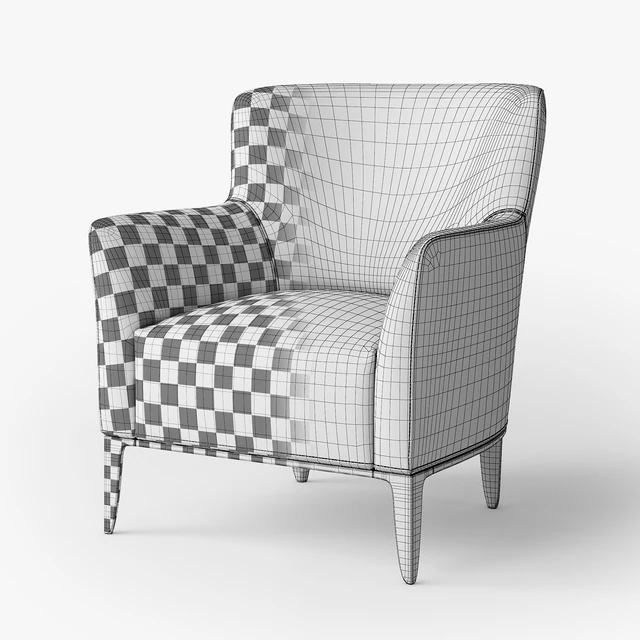 Poliform Gentleman low armchair — Descargar