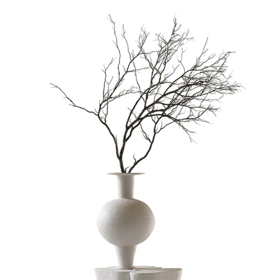 Re Jin Lee podium with branch in vase — Ver 5