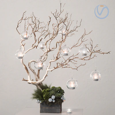 ikebana with candles — Ver 1
