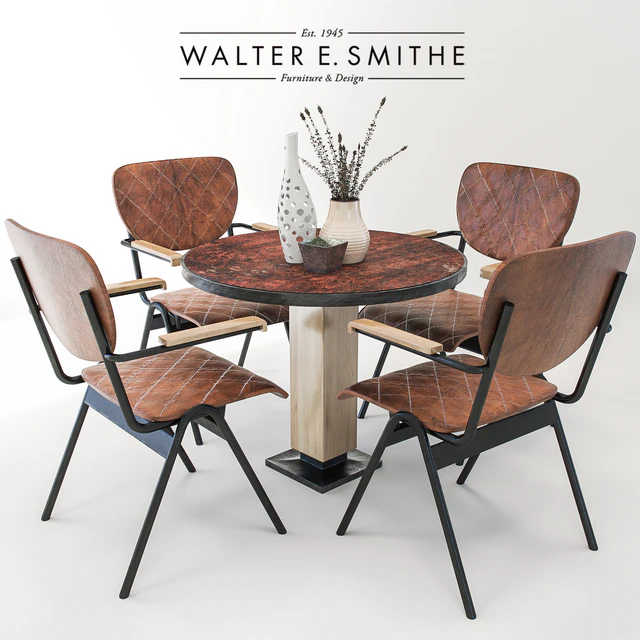 Dublin House Chair and Table - Walter E. Smithe Set — Descargar