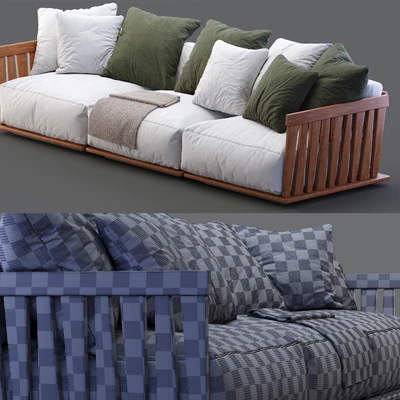 Flexform Sofa ZANTE — Ver 4