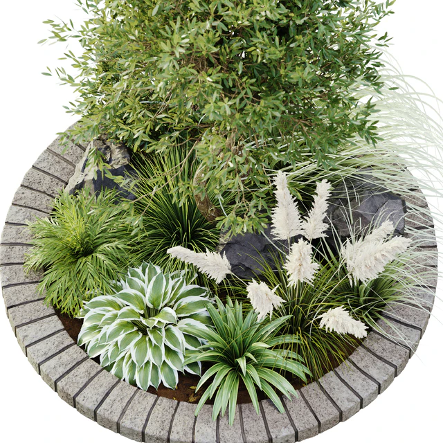 outdoor plant set 05 — Скачать