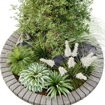 outdoor plant set 05 — Вид 6