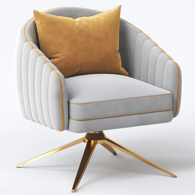 Roar Rabbit Pleated Swivel Chair — Вид 1