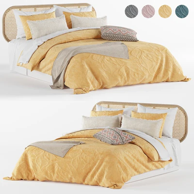 adairs bed # 4 with LUANA QUILT COVER — Ver 5