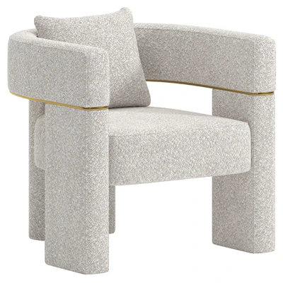 Wide Barrel Chair — Ver 4
