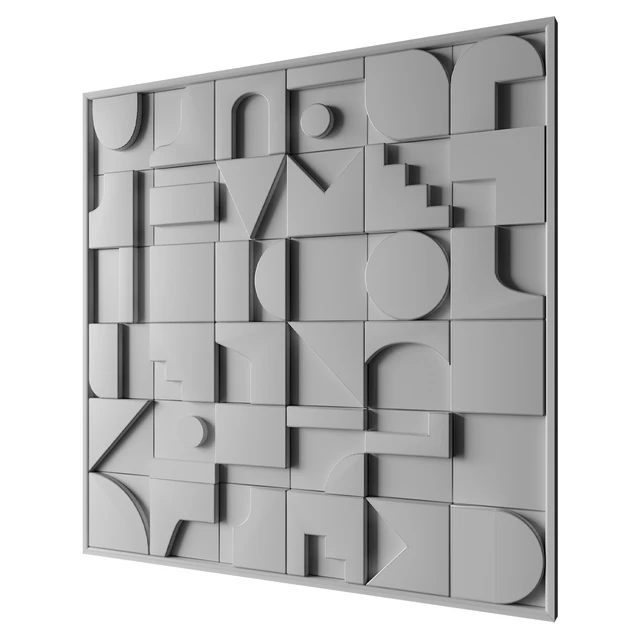 OLKA Mosaic #5 - Sculptural Wall Art — Descargar