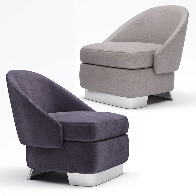 Minotti Lawson Lounge Armchair — Descargar