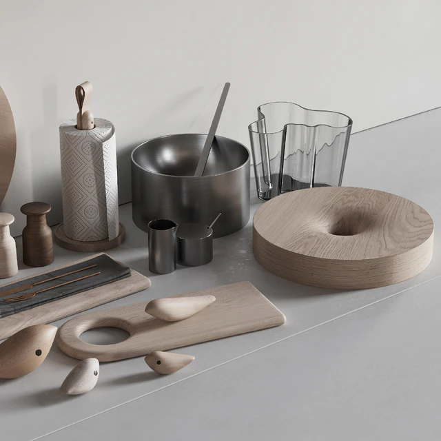 067 Kitchen Decor Set Accessories 02 — Descargar