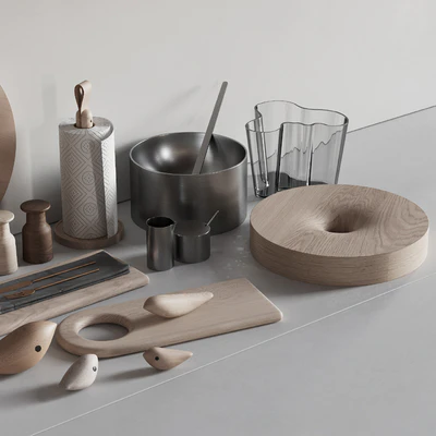 067 Kitchen Decor Set Accessories 02 — Ver 6