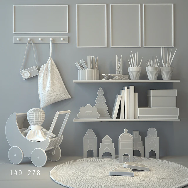 Girl room decor J17 — Скачать