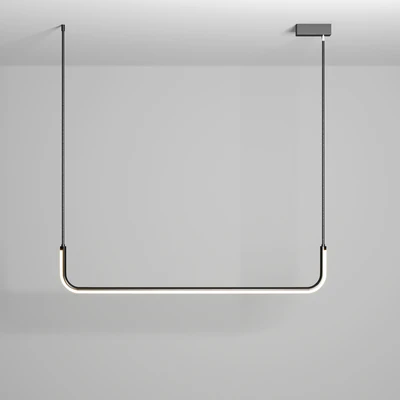 LED Pendant Light Modern Nordic Black Gold — Ver 6