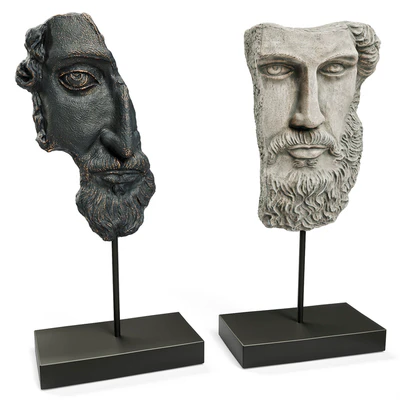 ANCIENT GREEK SCULPTURE  POSEIDON and ZEUS — Вид 1