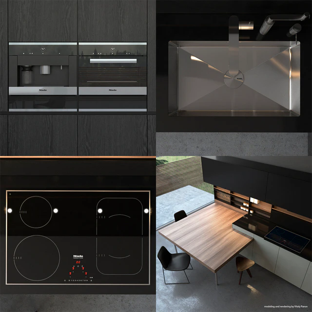 Kitchen Poliform Varenna Phoenix — Descargar