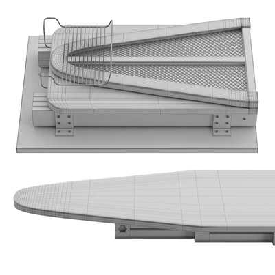 Starax retractable built-in ironing board — Ver 3
