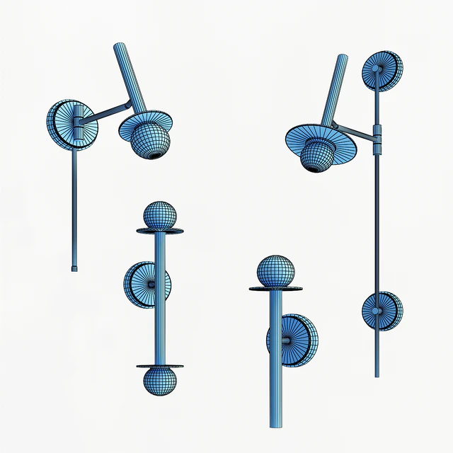Nodes Wall Lamp Collection — Скачать