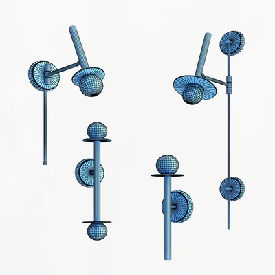 Nodes Wall Lamp Collection — Вид 3