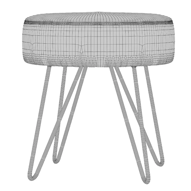 Upholstered stool — Скачать