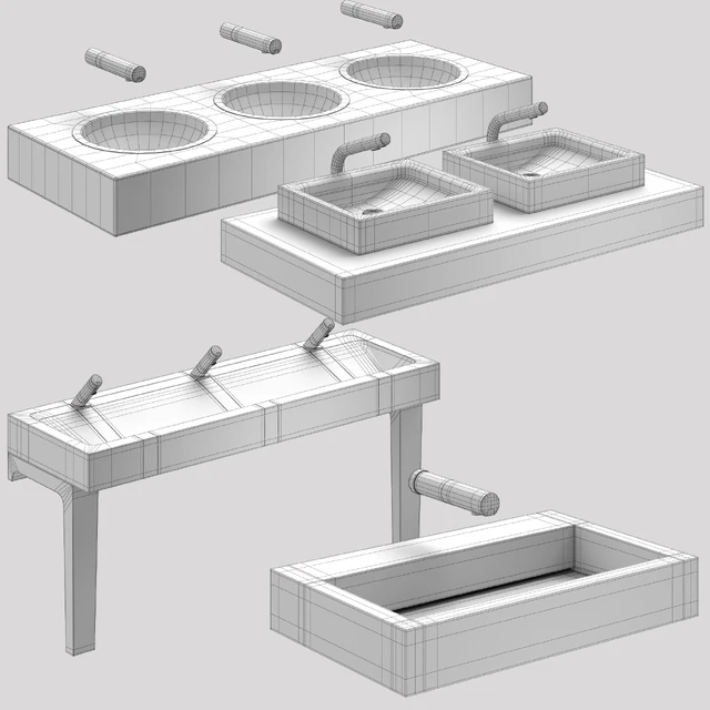 DELABIE public washbasins — Descargar