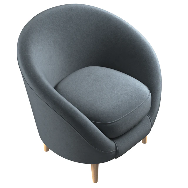 Armchair Volsey Happy Grafit — Descargar