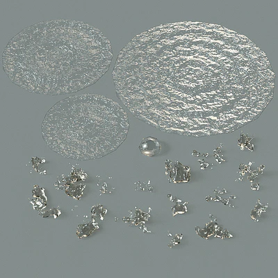 Splashes of raindrops — Ver 3
