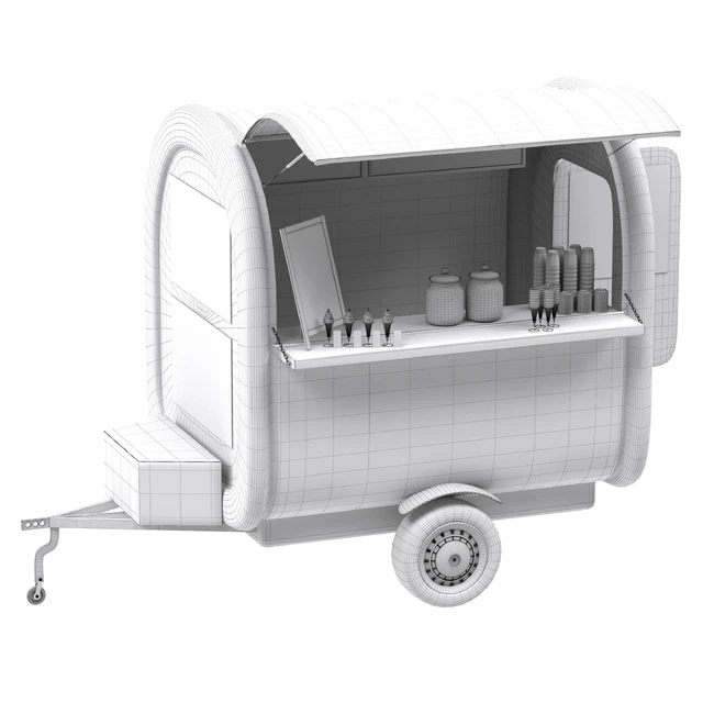 Food truck ice cream — Descargar