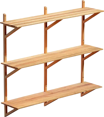 wooden bookshelf 001 — Скачать