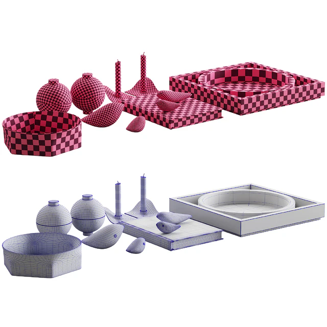 077 Living decor set NEUTRAL BIRDS 00 — Descargar