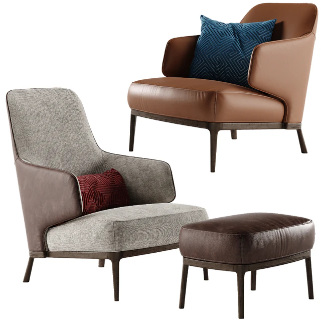 Frigerio Salotti Amanda armchair — Descargar