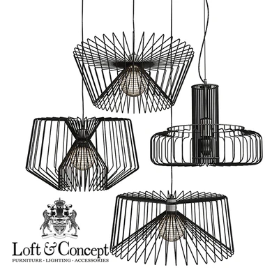 Chandelier Loft Spider — Ver 3