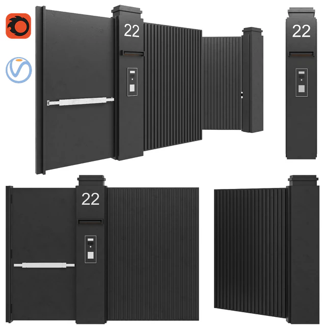 Modern door 08 — Скачать