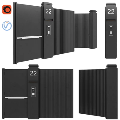 Modern door 08 — Вид 1
