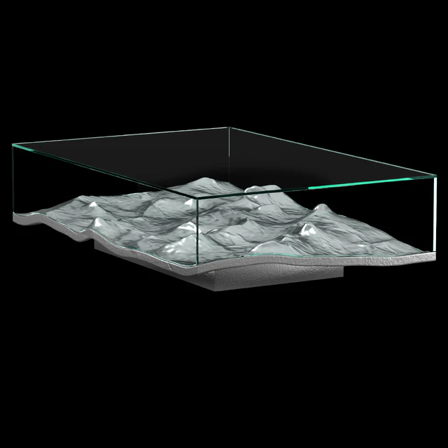 LIQUID ALUMINIUM LOW TABLE — Скачать