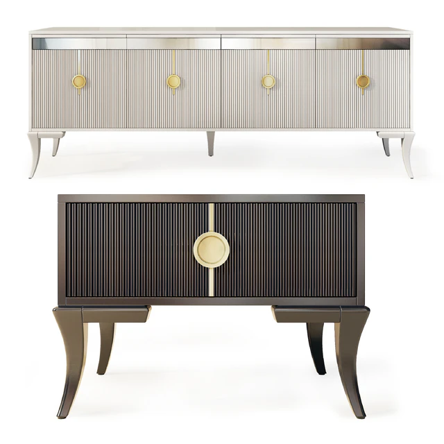 Комод  и тумба прикроватная Keops. Nightstand, sideboard by Medusa Home — Скачать