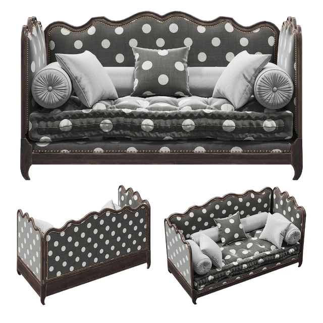 Sofa bed Sevigne day bed by Moissonnier — Descargar