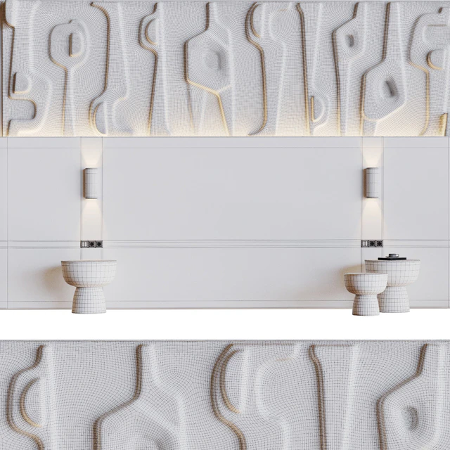 Decorative 3D panel 005 — Descargar