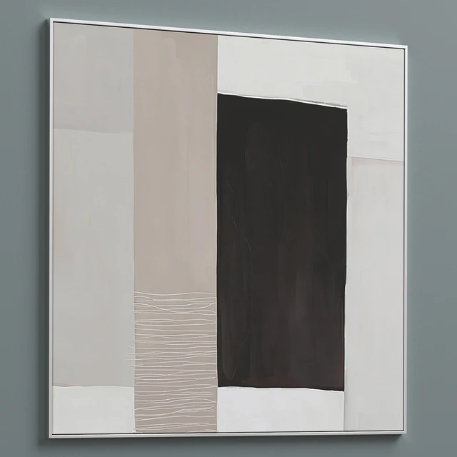 Large Abstract Neutral Wall Art C-440 — Скачать