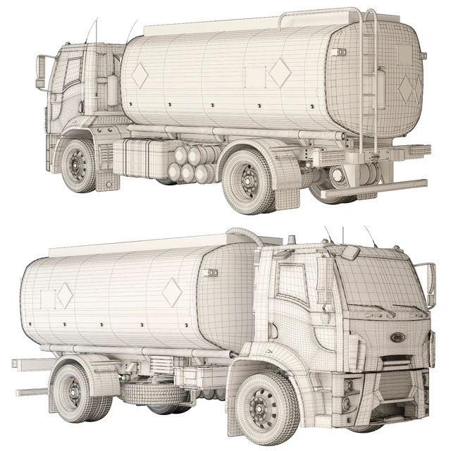 Ford Trucks 1833 DC cistern — Descargar