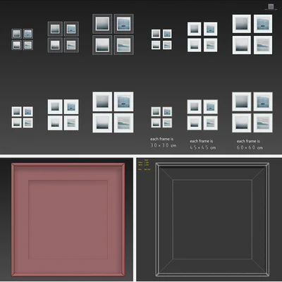 Picture Frames Set-66 — Ver 3