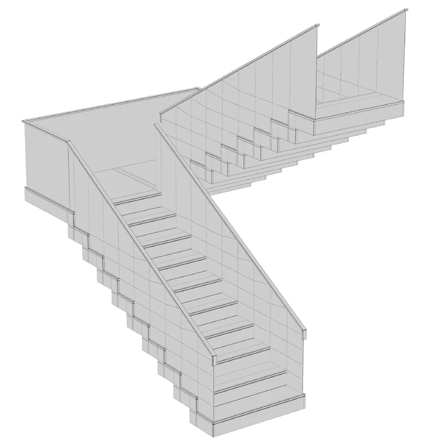 Stairs wooden — Скачать