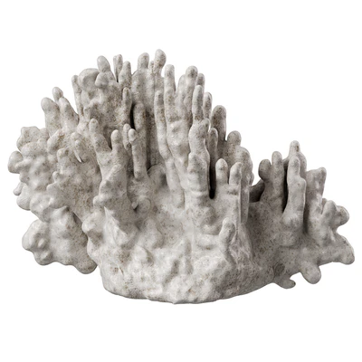 Regina Andrew White Resin Coral Decorative Sculpture — download