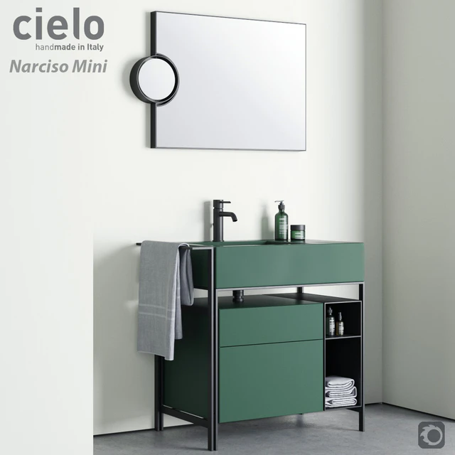 Ceramica Cielo Narciso Mini Washbasin — Descargar