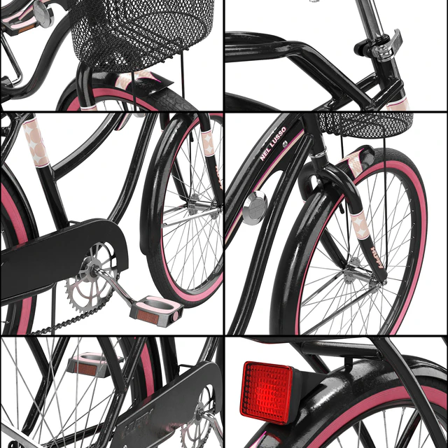 Cruiser Bike with Basket — Descargar