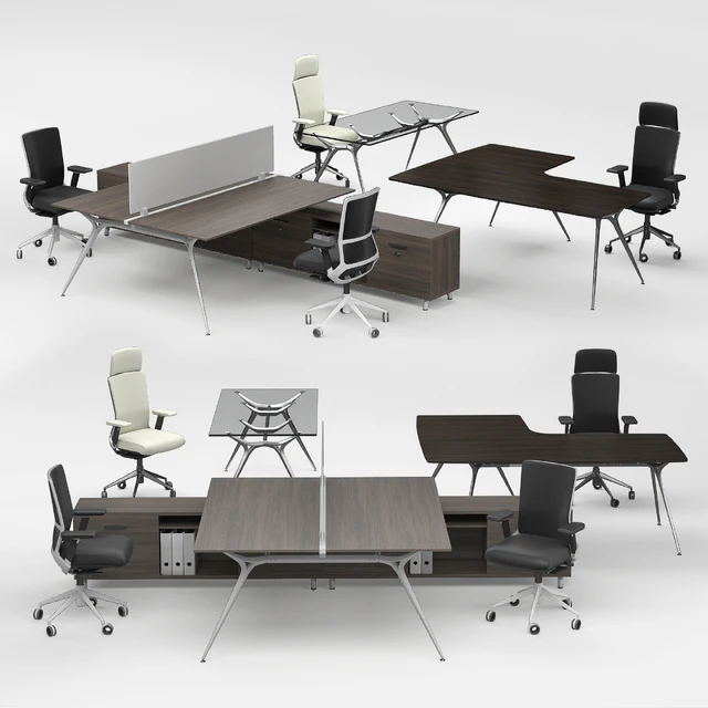 ACTIU  TNK500 chair ARKITEK table — Скачать
