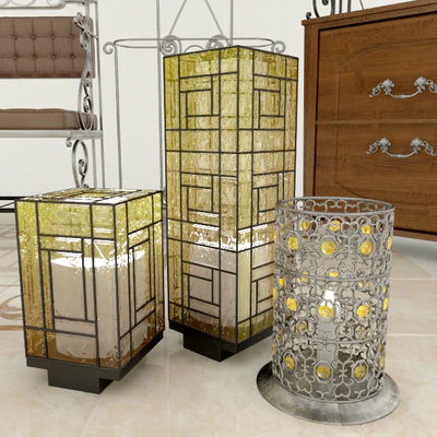 furniture collection with forged elements — Ver 3