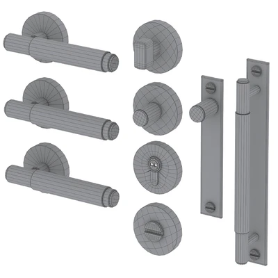 Door handles GOTHAM by Meraki — Ver 4