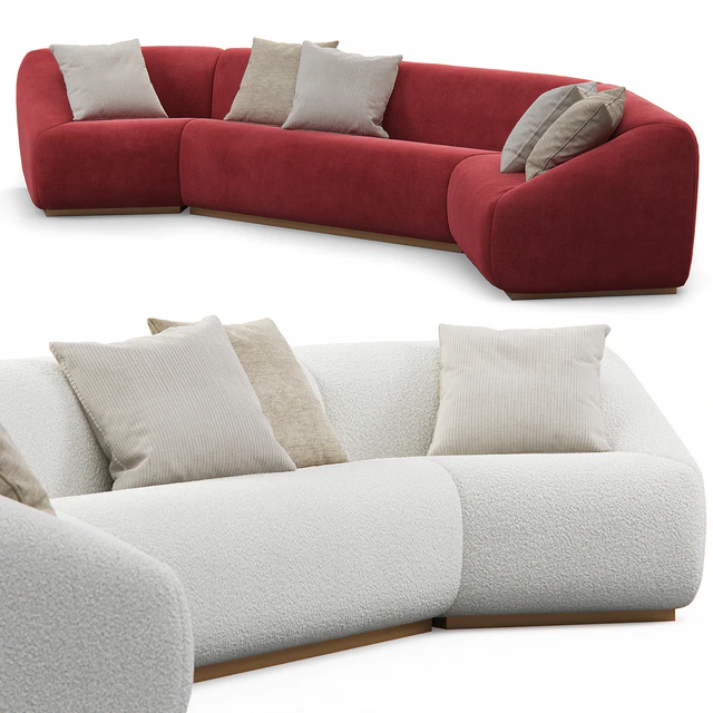 Stahl band pouf sectional sofa — Descargar