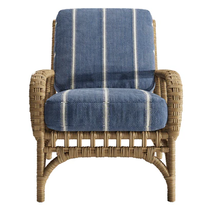 SOANE Rattan Osiris Chair — View 6
