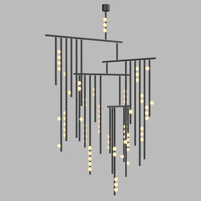 Drop system chandelier — Ver 3