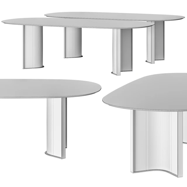 Dressy Parker Dining Table — Скачать